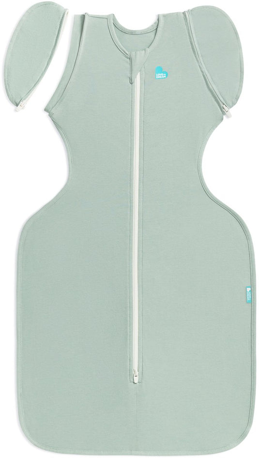 Love to dream ™ babyslaapzak swaddle up™ - inbakeren afbouwen - baby 6-9 maanden - 8.5-11 kg - zomer - olive