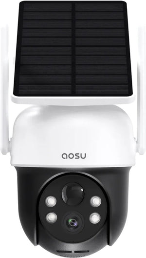 Aosu solarcam d1 classic - beveiligingscamera - 2k beeld - 2-weg audio - 360° zicht ai tracking
