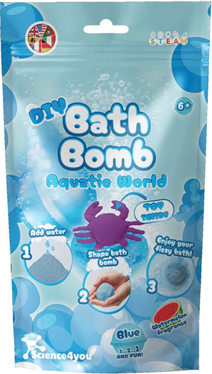 Science 4 you science4you bruisballen maken diy blauw scheikunde speelgoed set.