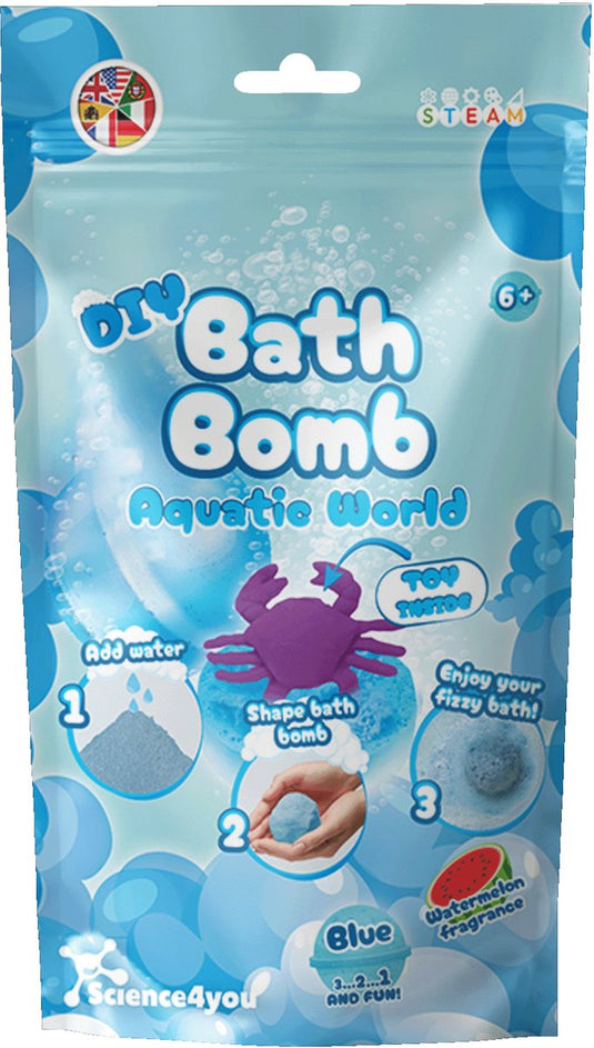 Science 4 you science4you bruisballen maken diy blauw scheikunde speelgoed set.