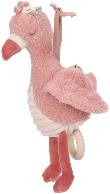Little dutch safari friends muziekdoosje flamingo