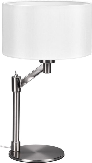 Trio cassio - tafellamp - nikkel mat - excl. 1x e27 4,9w
