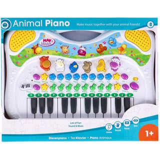 ギャラリービューアに画像をロードする, Preskool dieren piano met opneem functie | 2 stuks
