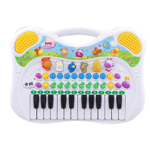 Preskool dieren piano met opneem functie | 2 stuks