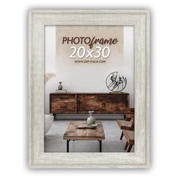 Zep fotolijst rt568w torino white 15x20 cm