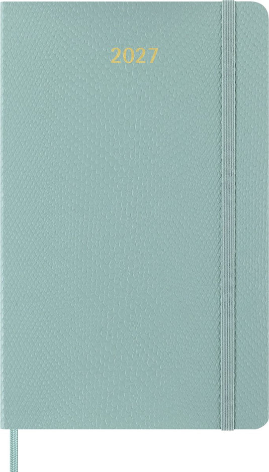 Moleskine 12 maanden agenda - 2027 - precious ethical - wekelijks - large - mamba - groen