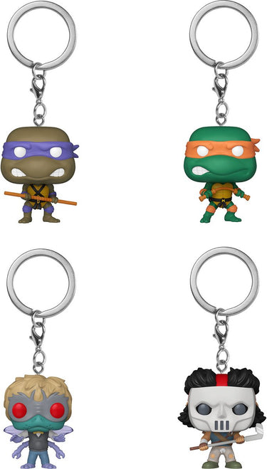 Funko pop keychain: tmnt- 12pc pdq (blind)