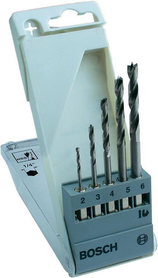Bosch pro wood hss houtspiraalborenset. 5-delig - 2608595525