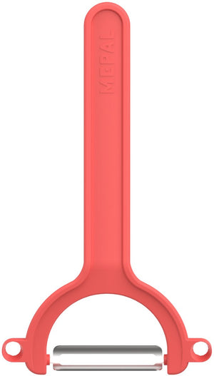 Mepal dunschiller rvs chef it - 17 cm - aardappelschiller - scherpe messen - vaatwasmachinebestendig - keukengerei - coral