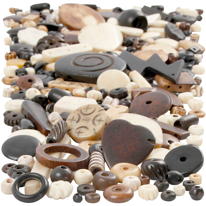 Load image into Gallery viewer, Https: www.cchobby.nl natuurlijke-mix-afm-5-30-mm-gatgrootte-1-2-mm-300-gr-1-doos
