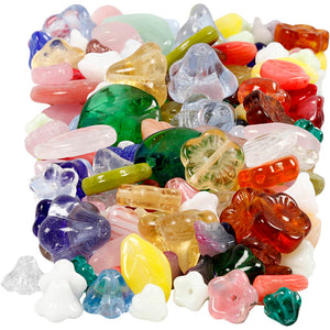Https: www.cchobby.nl glazen-kralen-bladeren-bloemen-d-6-17-mm-gatgrootte-0-5-1-5-mm-diverse-kleuren-350-gr-1-doos