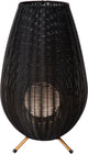 Lucide colin ip44 - oplaadbare tafellamp binnen buiten - accu batterij - led 3 stepdim - 1x3w 3000k - ip44 - zwart