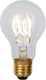 Lucide a60 - filament lamp - ø 6 cm - led dimbaar - e27 - 1x4,9w 2700k - transparant