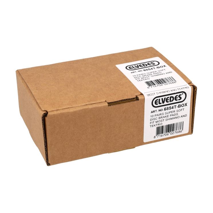 Load image into Gallery viewer, Elvedes schijfremblokset - shimano - organische compound (resin) - 10 paar
