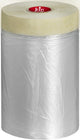 Kip 3832 - fijncrêpe masker - beige - 1100mmx33m - masking-tec pe-afdekfolie met statische lading voor het snel afplakken en afdekken van randen en grote oppervlakken - voor bijna alle ondergronden binnen - temperatuurbestendig tot 60°c