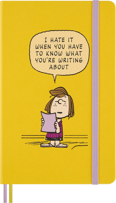 Moleskine limited edition - peanuts - notitieboek - large (13x21cm) gelinieerd - patty