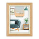 Zep fotolijst nt577n adler natural 13x18 cm