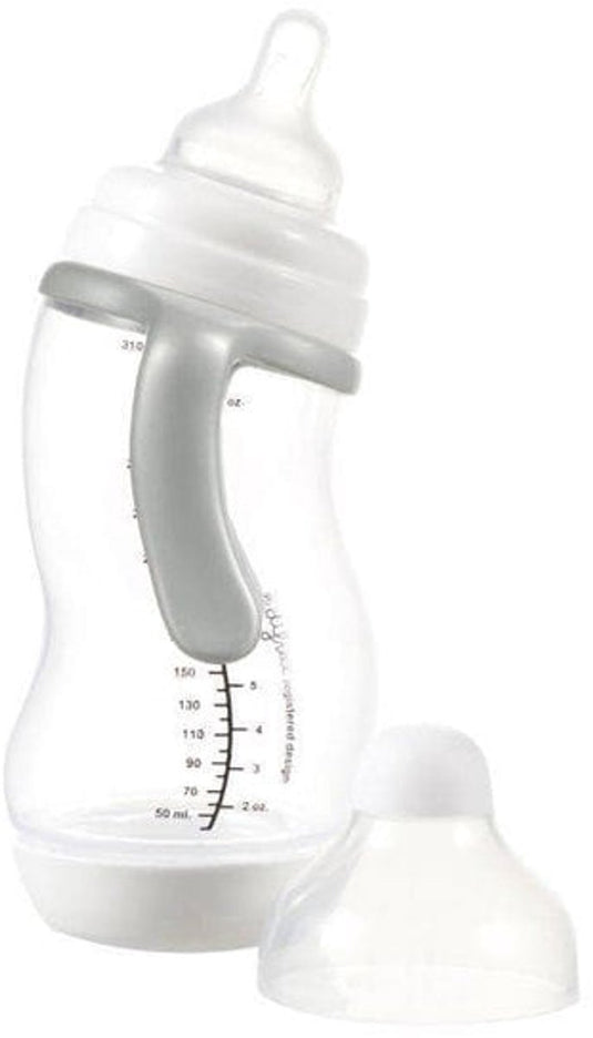 Difrax babyfles papfles - 310 ml - wit - 1 stuk - s-fles - anti koliek
