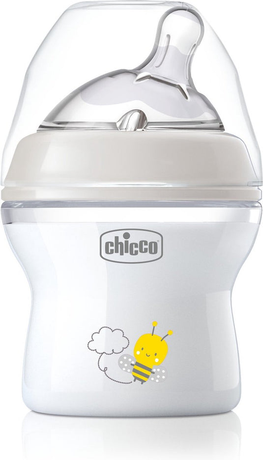 Chicco zuigfles natural feeling 150 ml transparant