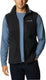 Columbia fast trek™ fleece vest heren outdoorvest - black