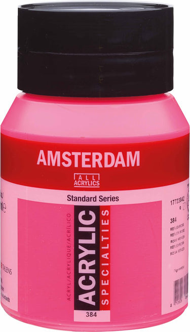 Amsterdam standard series acrylverf pot 500 ml reflexroze 384