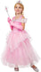 Rubies pink princess kinderkostuum - - maat 7-8 jaar