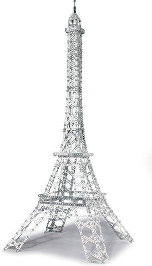 Eitech ® bouwdoos – eiffeltoren deluxe 125 cm – 2300-delig – metalen bouwpakket met gereedschap – constructiespeelgoed – vanaf 8 jaar