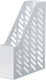 Han tijdschriftencassette - klassik - afmetingen 76x248x320mm - wit - formaat a4 c4 - ha-1601-12