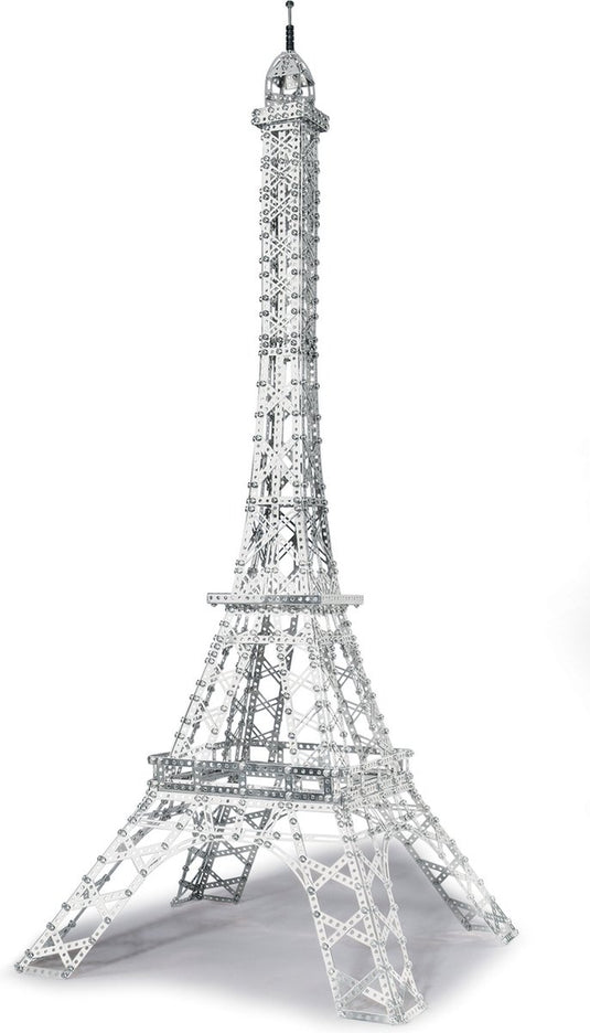 Eitech ® bouwdoos – eiffeltoren deluxe 125 cm – 2300-delig – metalen bouwpakket met gereedschap – constructiespeelgoed – vanaf 8 jaar