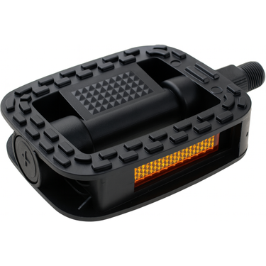 Edge pedaalset comfort anti-slip - zwart