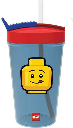 Lego - drinkbeker iconic 500 ml - polypropyleen - blauw