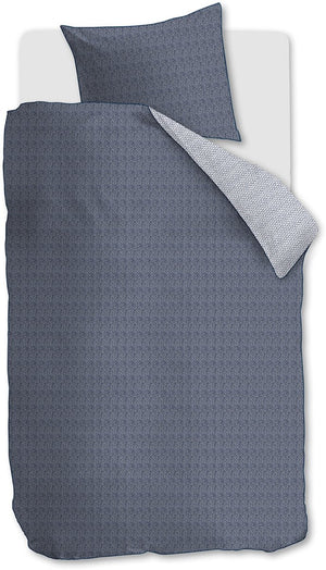 Riviera maison twisted dekbedovertrek - eenpersoons - 140x200 220 - blauw
