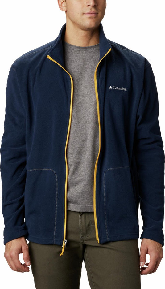Columbia fast trek™ light full zip fleece fleece jas heren - fleece jas met volledige ritssluiting - fleece vest - blauw - maat xl