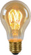 Lucide a60 - filament lamp - ø 6 cm - led 3 stepdim (memory) - e27 - 1x4,9w 2200k - amber