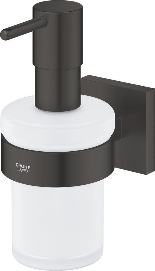 Grohe quickfix start cube zeepdispenser met houder - 160 ml - matte black