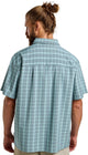 Jack wolfskin meseta shirt men - outdoorblouse - heren - check dark navy - maat m