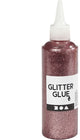 Creativ company glitterlijm lichtroze, 118ml