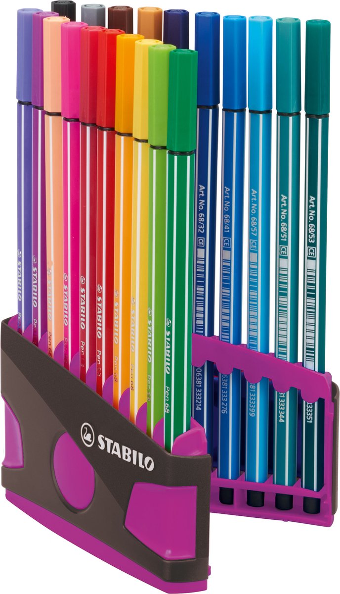 Laden Sie das Bild in Galerie -Viewer, Stabilo set viltstiften pen 68 1 stuks
