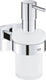 Grohe start cube zeepdispenser met houder - chroom 41098000