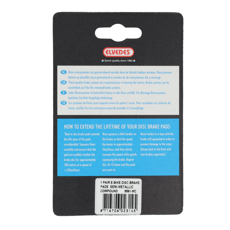 Afbeelding laden in galerijviewer, Schijfremblokset Metalic Carbon Shimano BR-M810 (1
