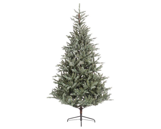 Everlands allison pine luxe kunstkerstboom blauw spar 150cm hoog groen met realistische naalden diameter 97cm