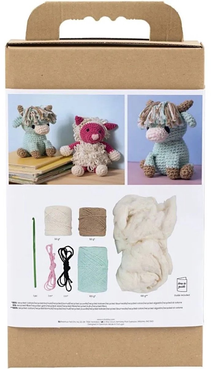 Afbeelding laden in galerijviewer, Creativ company hobbyset amigurumi koe
