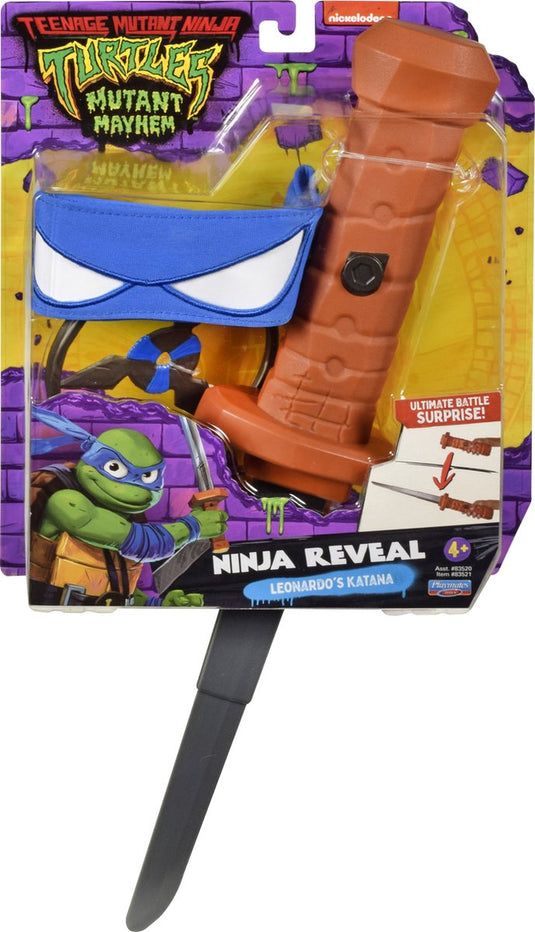 Teenage mutant ninja turtles - leonardo transforming katana sword