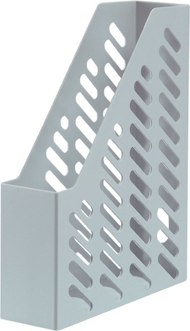Han tijdschriftencassette - klassik - afmetingen 76x248x320mm - lichtgrijs - formaat a4 c4 - ha-1601-11
