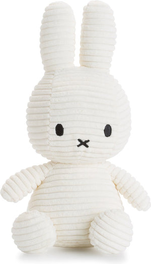Bon ton toys nijntje - eco corduroy offwhite - 23 cm - 9