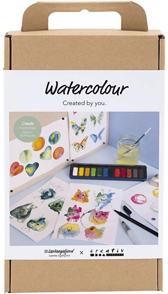 Chargez l'image dans la visionneuse de la galerie, Creativ company hobbyset aquarel
