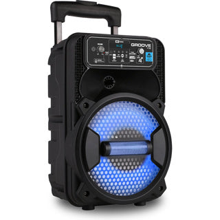 Chargez l'image dans la visionneuse de la galerie, Idance boombox + wielen + microfoon
