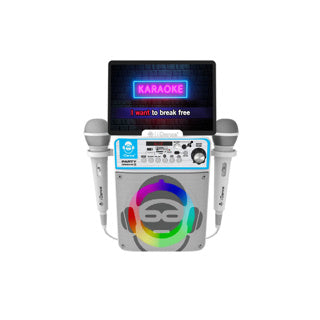 Load image into Gallery viewer, Idance partybox groove karaoke machine met 2 microfoons
