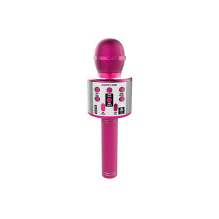 Idance bluetooth party microfoon roze | 2 stuks