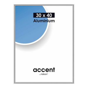 Nielsen design nielsen fotolijst 59844 accent mat zilver 30x45 cm
